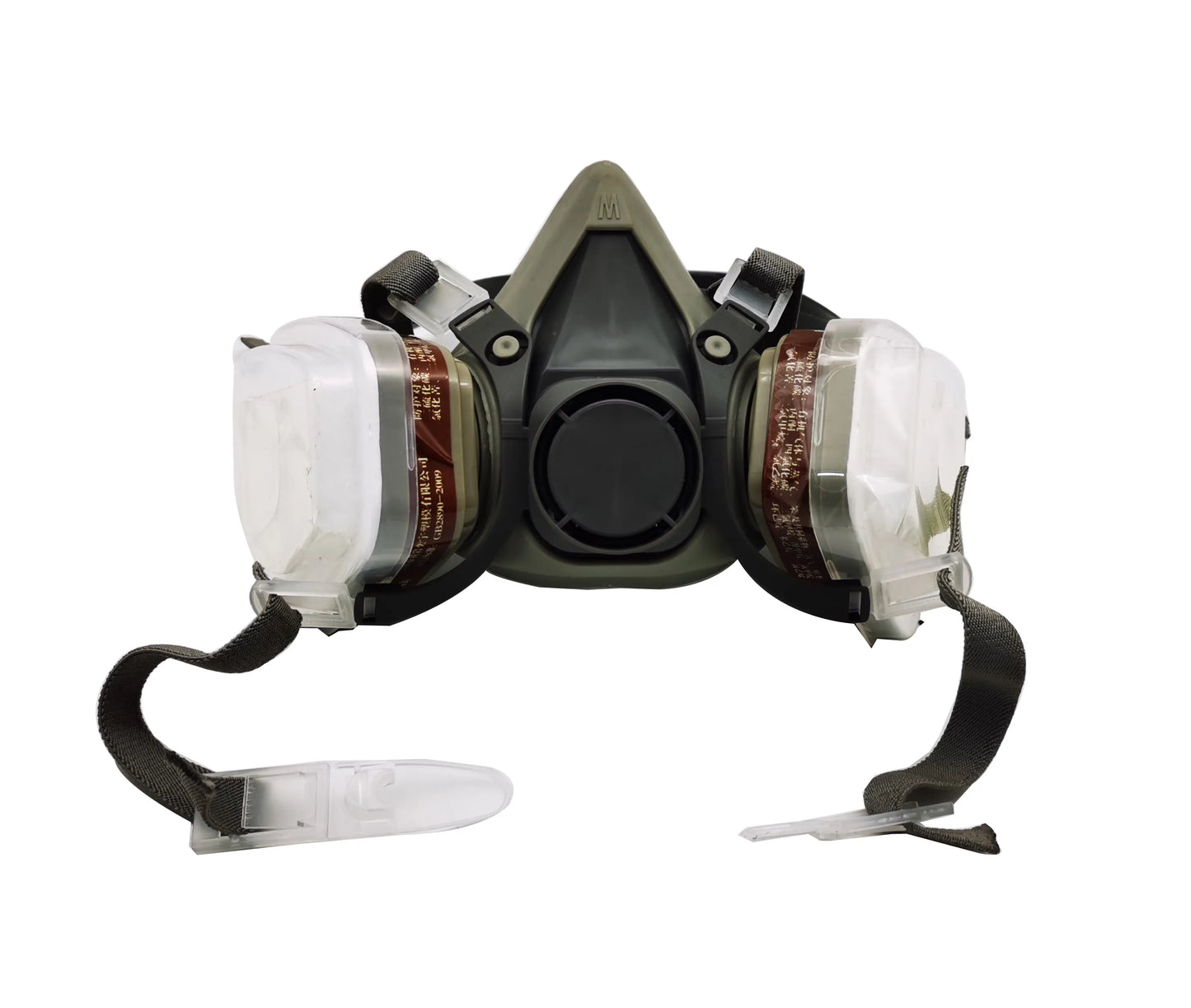 Personal Protective Equipment Respirator Gas Mask with Double Filter