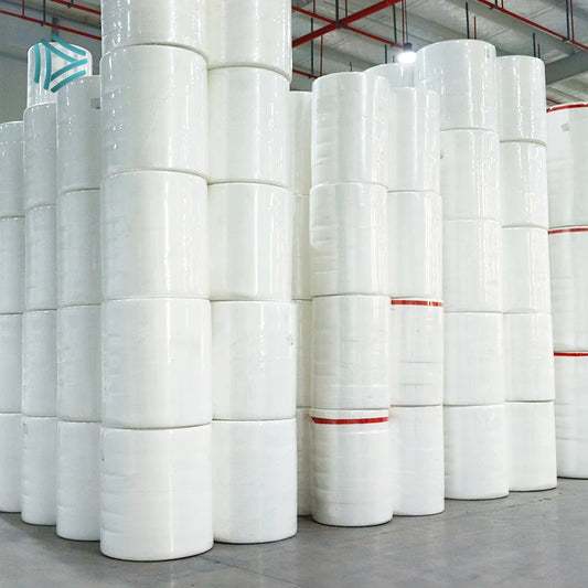 IDER Medical Use Spunlace Nonwoven Fabric 90% Viscose 10% Polyester Cross Lapping Suitable Antistatic Breathable Fabric