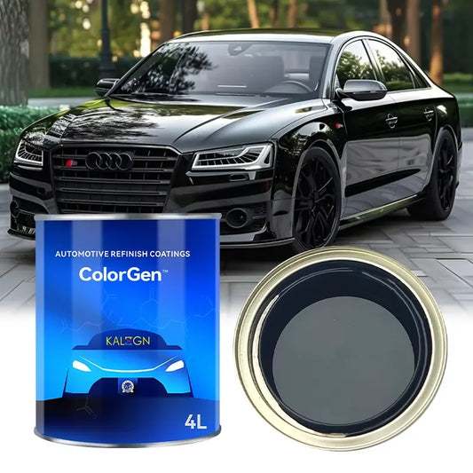 Wholesale Fast Dry High Quality Auto Paint Black 2K Solid Color Car Refinish Auto Body Automotive Paint
