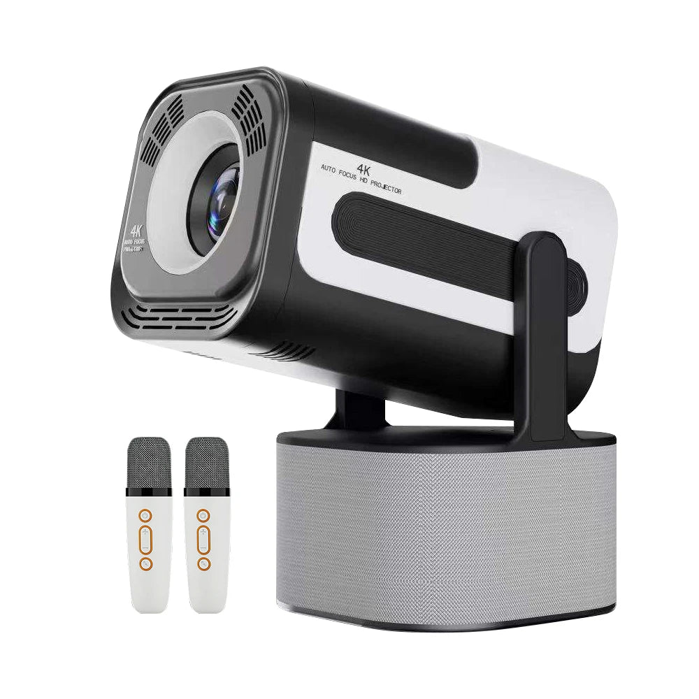TSD-320 Native 720P LCD LED Projector 200 ANSI Lumens Mini Portable Projector with Microphone Smart Wireless Android Projector
