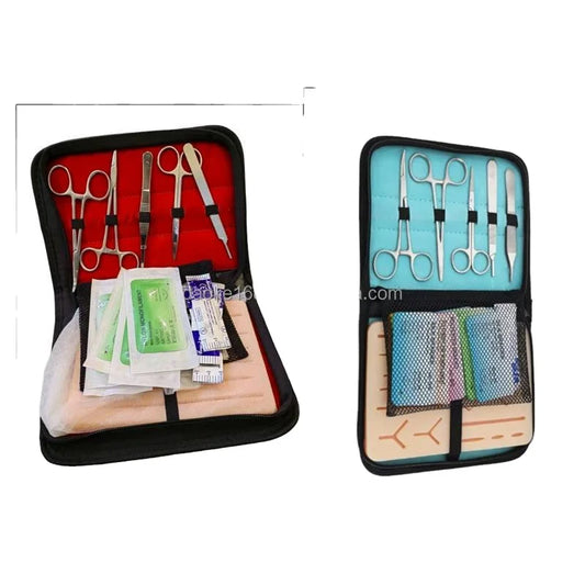 Medical School Essentials Complete Suture Practice Kit With 3 Layer Silicon Pad