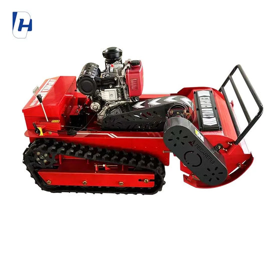 Multifunction Tracked Lawn Mower Grass Cutter for Slope Farmland Forestry Orchard Garden and Landscaping Care