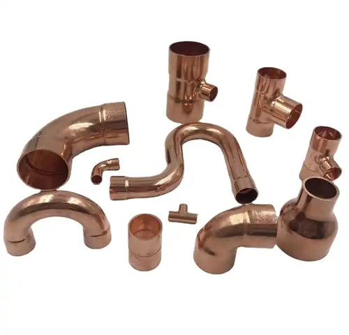 Three Way Four Way Copper Female Equal copper pipe fittings