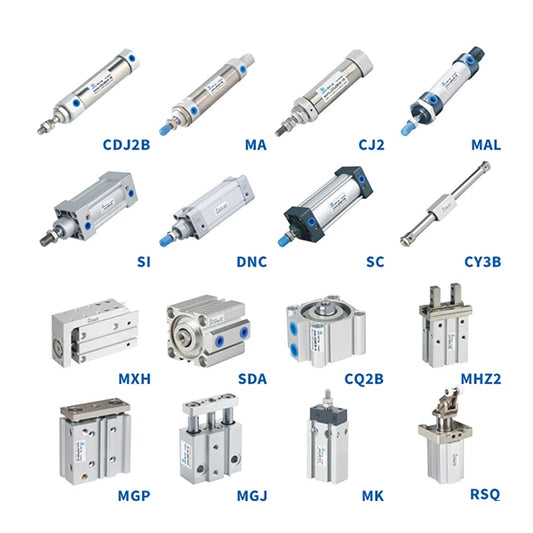 Ma/MD/Mal/Sc/Sda/Acq/Si Airtac Pneumatic Double Acting Cylinder Manufacturer of Small Pneumatic Cylinder