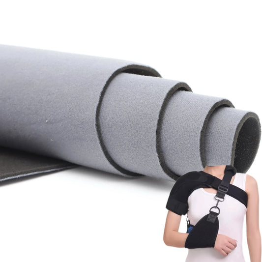 Eco-Friendly Medical Grade 100% Polyester Velvet Foam Composite Fabric 200gsm Free for Girls' Sports Protective Gear Medical