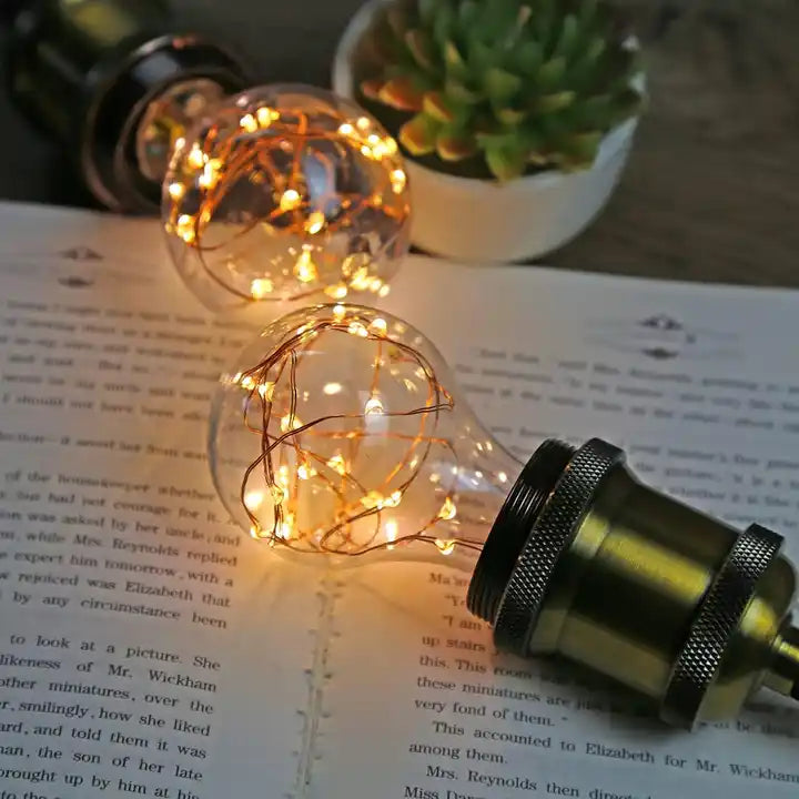 LED Fairy Light Bulb Night Lights Flash Starry Decorative