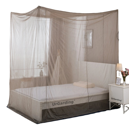 100% Silver Mesh Faraday Canopy EMF/RF Protection Anti-Radiation Shield for Single Size Beds Mosquito Net & Bed Canopy