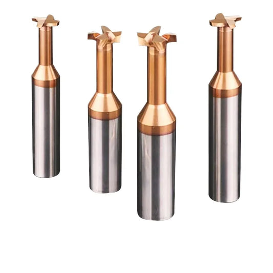 4 Flutes T-Type Square End Mill 60 Hardness Integral Hard Alloy Tungsten Steel Tool for Carbon Steel Casting Machining