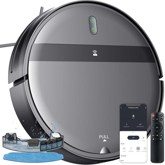G20 Smart Home Fully Automatic Rechargeable Anti-Drop Vacuum Cleaner Wet and Dry Robot Sweeping with Plastic Battery Source
