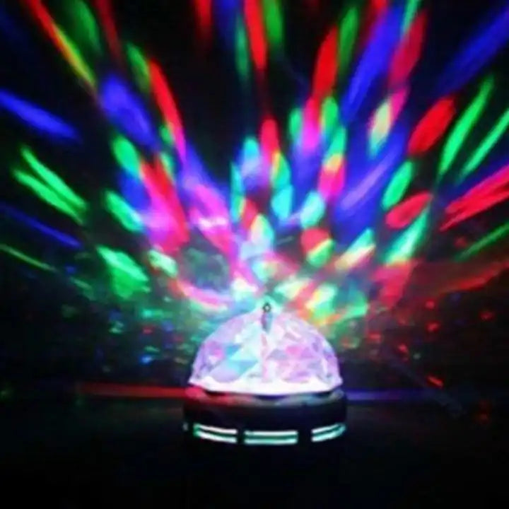 LED RGB Auto Rotating Stage Light Bulb