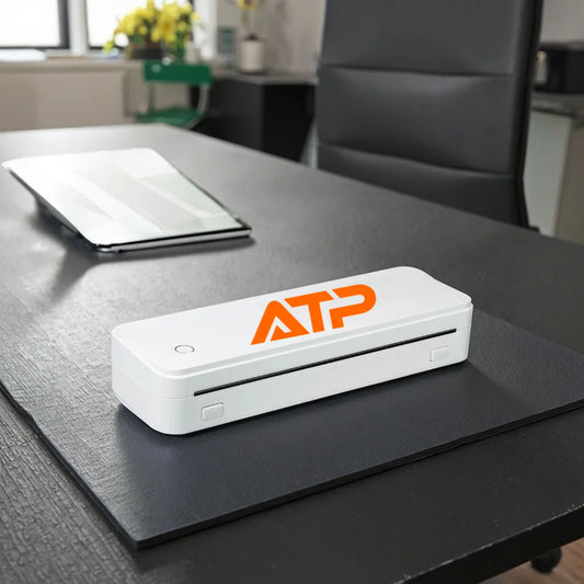 Portable Wireless A4 Mini Thermal Printer RP803 for Android IOS Devices Laptops Essential for Office Travel Diary Document