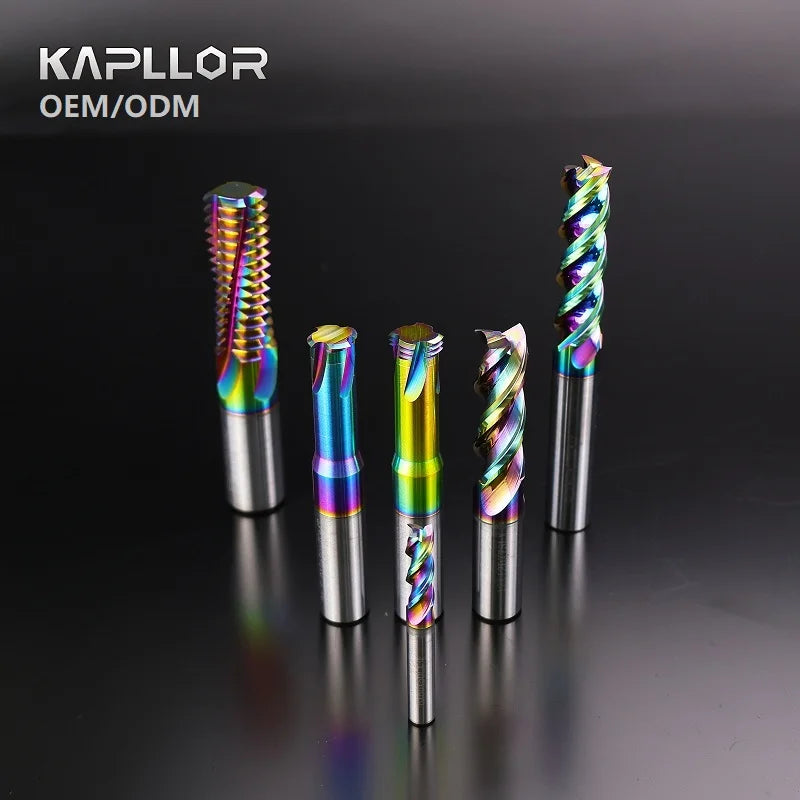 Custom ODM Solid Hard Alloy CNC Milling Cutter Cutting Tool Extreme Service Life for CNC Machine Tool Machining Milling Cutter