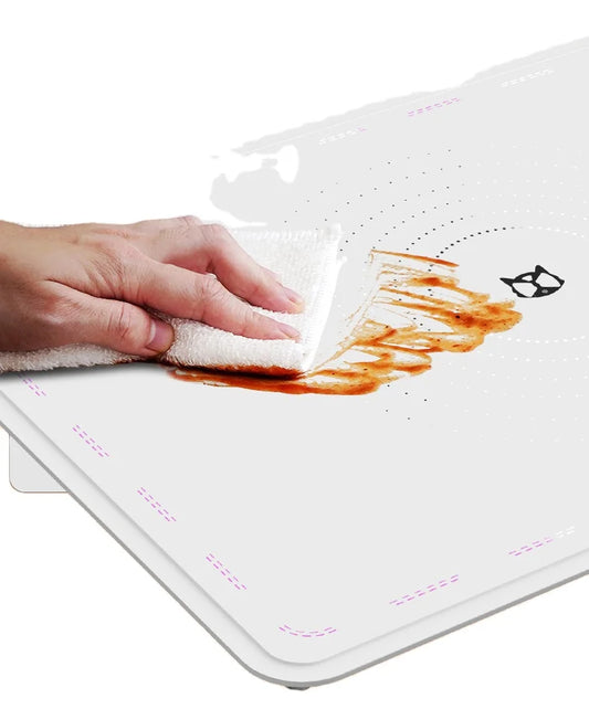 Landwee Lightweight Compact Silicone Waterproof Food Warmer Warming Tray Temperature Dish Warming Plate Dry Food