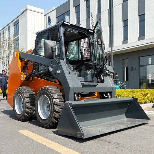 China Supplier Diesel Powered Skid Steer Loader with CE Certification for Construction & Farm Use
