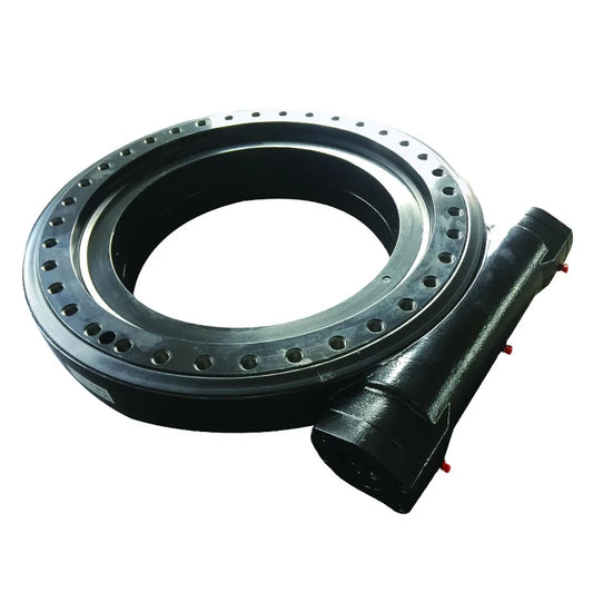 SE Excavator Crane Worm Gear Bearing Dual Axis Slewing Slew Drive for Solar Tracking System Wind Power With Hydraulic Motor