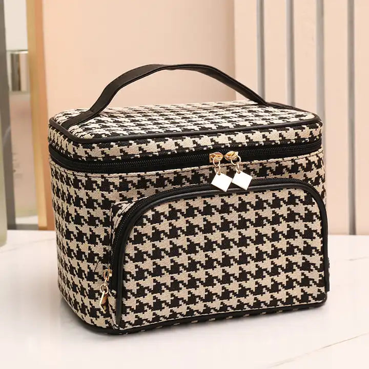 Portable Cosmetic Bag Travel Waterproof Wash Bags High Beauty Handheld Makeup Bag