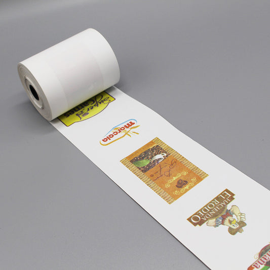 Thermal roll paper for printing