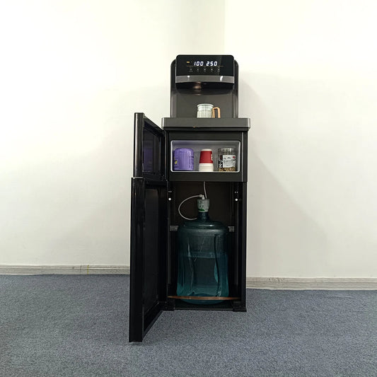 New Vertical Fully Automatic Tea bar Dispenser with Water Bucket for Household Use Multi-function Water Dispenser