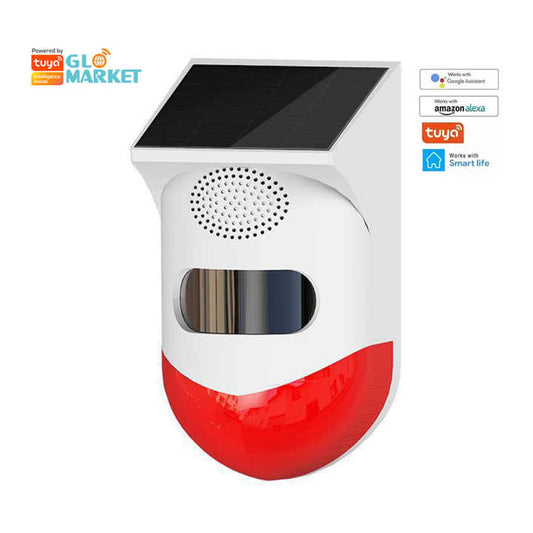 Tuya Smart Solar PIR Motion Sensor Alarm