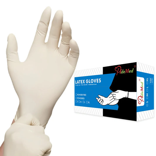 Glove Manufacturers Malaysia Private Label Examination Medical Gloves for Hands Powdered or Powder Free Disposable Latex Gloves
