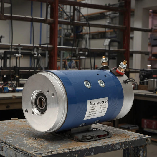 24V DC Hydraulic Oil Pump Motor 2800W 3000RPM 9Nm High Torque Compound Wound Pure Copper Core F Insulation IP54 CE