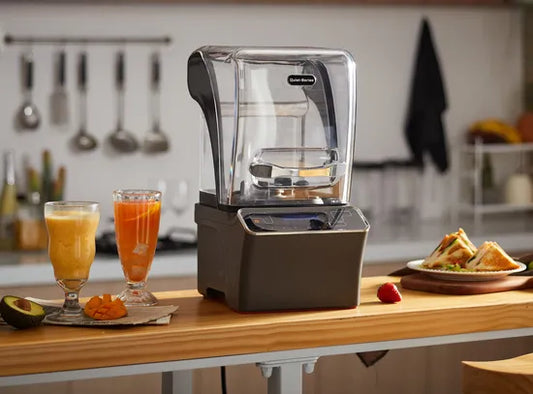 High-Performance Quiet Commercial Blender Kitchen Appliance for Restaurants Bars,