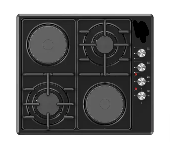 Gas Stove 4 burners Gas Safety System Triple Burner System Smart Home Appliances