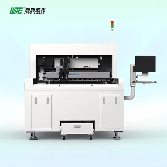 Hot Sale Inte Automatic Nanosecond Infrared Drilling Machine with High Speed for High Precision Glass Engraving and Drilling Manufacture