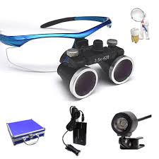Instruments And Appliance Used In Dental Science Binocular Loupes Mirrors N5 Magnifying 12 Pcs