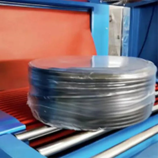 Integrated Coiling-Banding-Shrinking Solution Yl-520 Automatic Coiling, Belting and Shrink Packing Machine