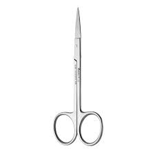 Import IRIS 11.5cm Straight Dental Scissor - Premium Stainless Steel
