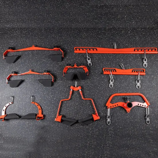 High Quality Home Gym Fitness Smith Machine Accessories Cable Handle Press Down Bar Pull up Holders