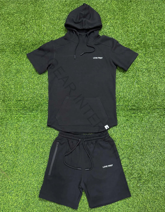 Men's Sportswear Two Piece Set Quick-Dry Clothes Running Gym Jacket Spring Outdoor Fitness Leisure Clothing Sports Suits
