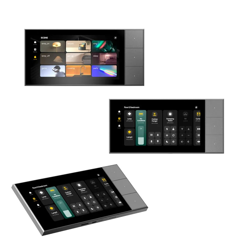 Smart Wall Switch-WiFi & Zigbee Lighting Control for Whole-House Automation,Advanced Electrical Wall-Mounted Smart Home Devices