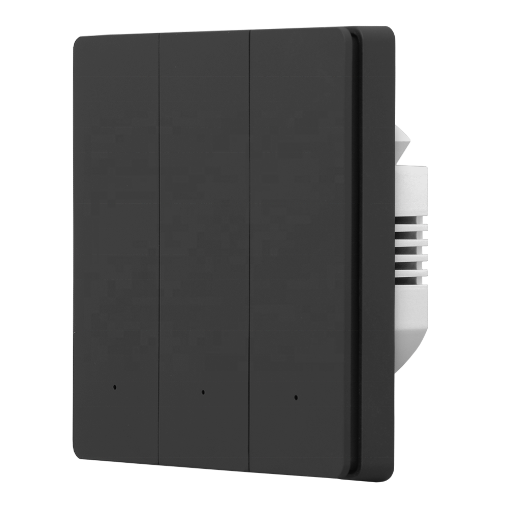 Hot Sale High Quality Standard ZigBee3.0 Neutral Wire Optional Light Switch Smart Home Products Device with Home Assistant