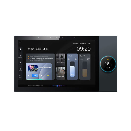 Tuya Smart Smart 10 Inch Multi-function Central Control with Voice Control Background Music Host Smart Home System