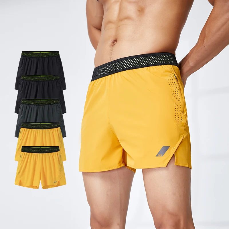 Men's Quick-Drying Breathable Nylon Sports Shorts Customizable Logo Gym Wear Activewear Running Training Sweatpants