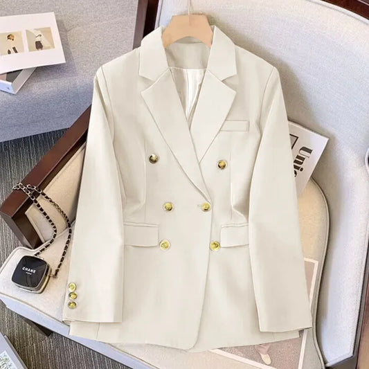 Women's Fashion Spring Autumn Jacket Chic Elegant Casual Sports Female Suit Coat Korean Jacket Women Blazers Outerwear Pant