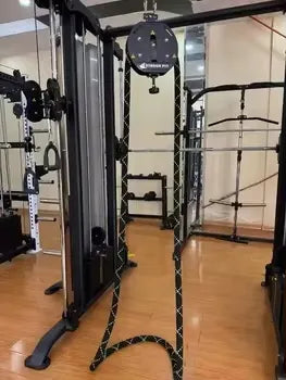 Home Fitness Equipment Magnetic Resistance Endless Rope Trainer Climber Machine Rope Pull Climbing Gym Equipment Accessory
