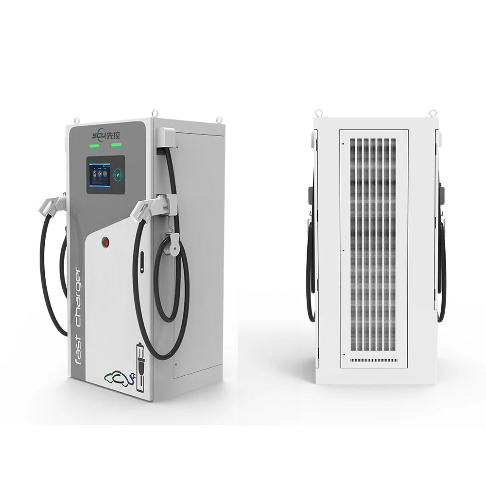SCU DC Ultra Fast Quick EV Charging Station Chademo CCS Fast Charger Electric Vehicle New Energy Charging Equipment with POS