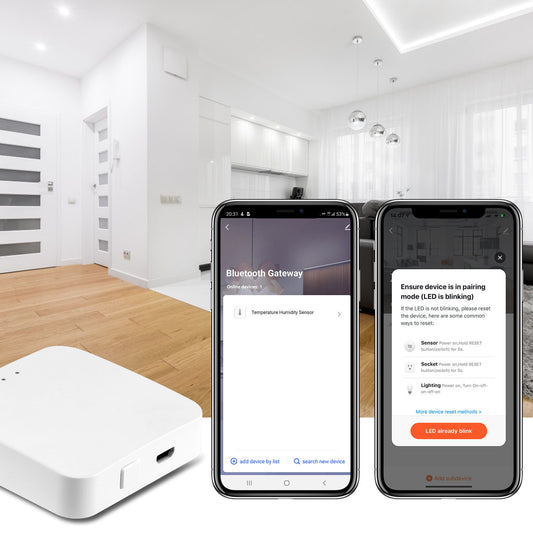 Smart Home Appliances Multi Mode ZigBee Hub BLE Gateway Tuya Wireless Remote Controller Bridge Support Alexa Google Gateway