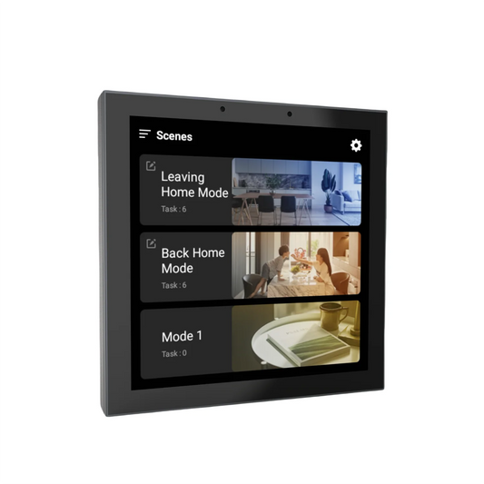 F4 Tuya Smart WiFi ZigBee 4-Inch Intelligent Central Control Screen Background Music Player Home Automation Interface