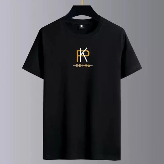Cotton Men's Sports Short Sleeve T Shirts Multi Colors Custom Logo Fitness Dry Quick T-Shirt