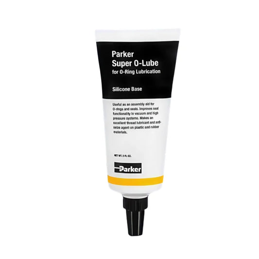 Original Parker Super O-Lube 844-2 High Viscosity Silicone Lubricant General Purpose And for High-Pressure Pneumatics