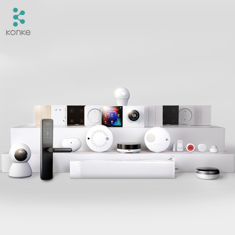 WiFi Zigbee Smart Home System KONKE Whole Set Smart Hotel Solution Smart Home Automation Kit
