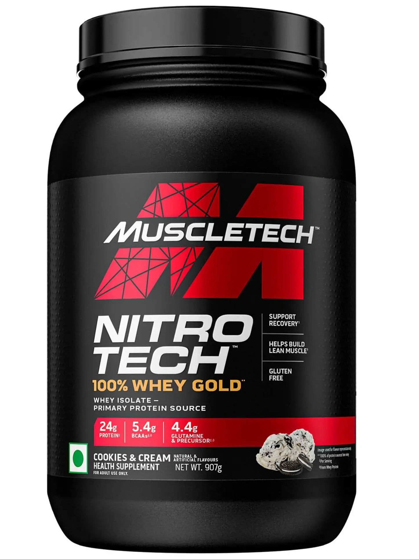 Muscletech Nitro-Tech Whey Protein (Cookies)