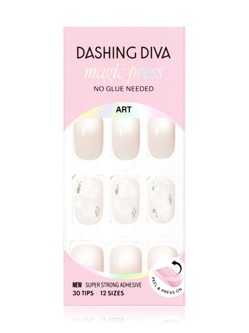 Dashing Diva MAGICPRESS White Marble