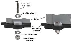 Import MRI Coil Bracket Balun Mounting Parts