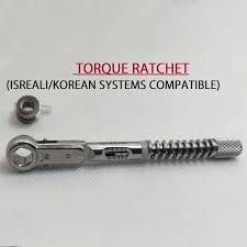 Import Dental Torque Ratchet Tool for Precision Work