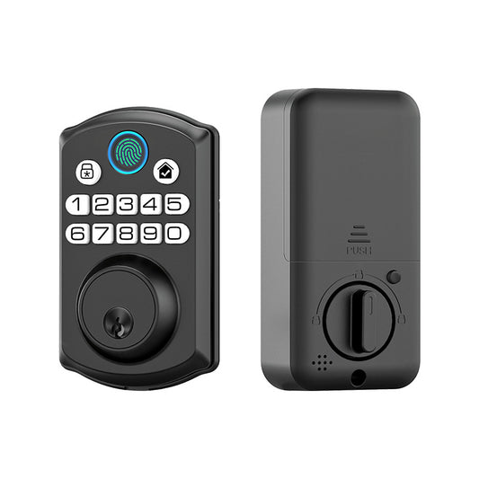 pad lock with fingerprint